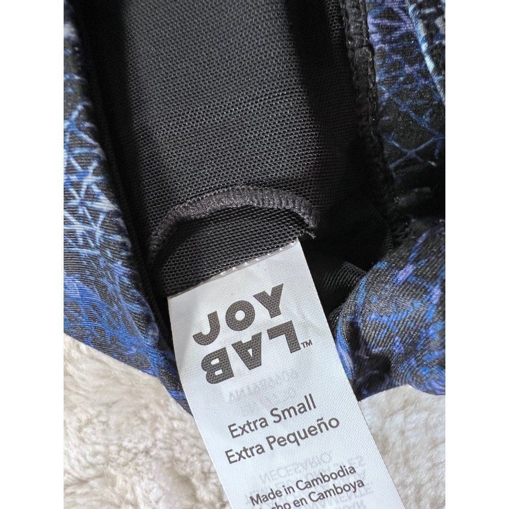 Joy Lab Multicolor Strappy XS Sports Bra NWT - Picture 8 of 10